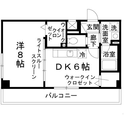 リヴェール鳳の間取り