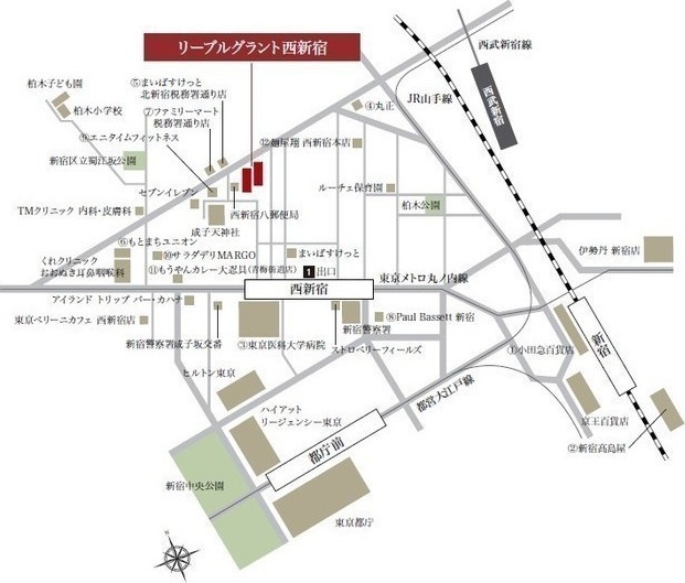 【LIBRGRANT西新宿EASTのその他】