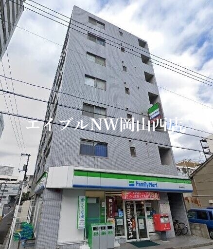 【岡山市北区富田町のマンションのコンビニ】