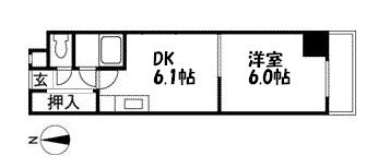 アクセス高辻の間取り