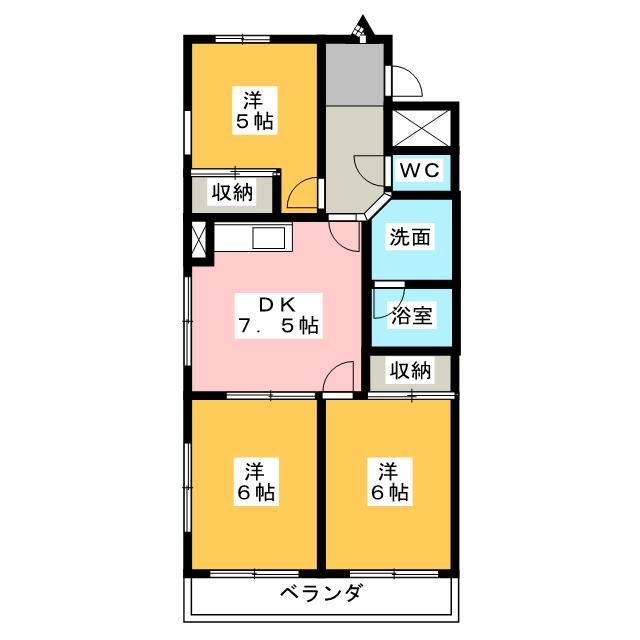 グリーンプラザ池上台の間取り