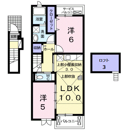 グランデの間取り