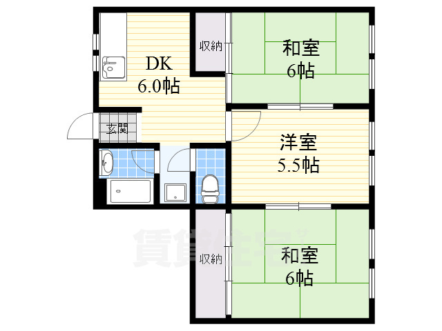 大善寺ビルの間取り