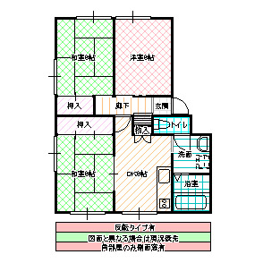 レイクヒルズの間取り