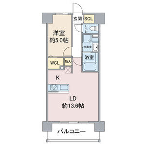 エトワール本郷駅前の間取り