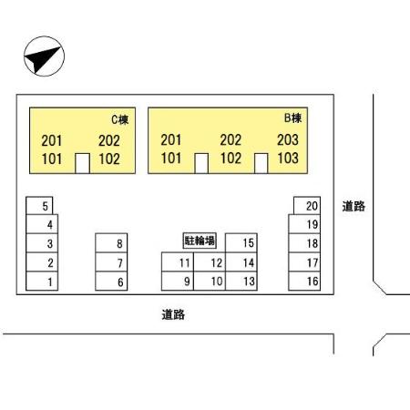 【セジュール島田 C棟のその他】