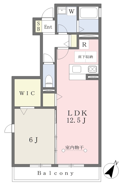 アヴェスタ湘南の間取り