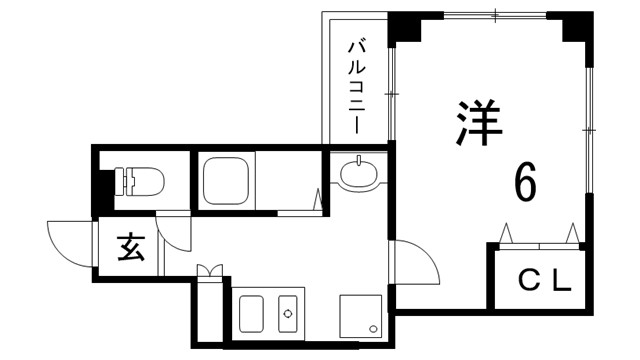 CITY SPIRE神戸元町IIの間取り