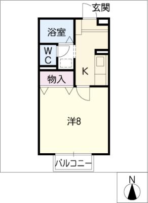 エスペランサ上池の間取り