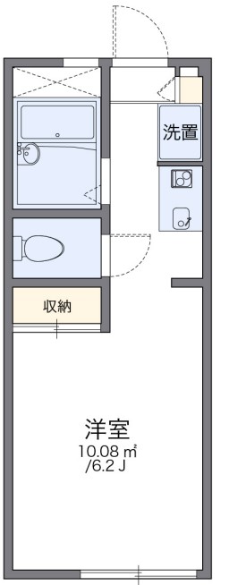 【大田区田園調布のアパートの間取り】