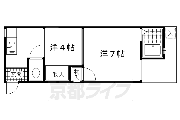 泉荘アパートの間取り