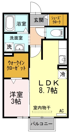 コンフォースの間取り