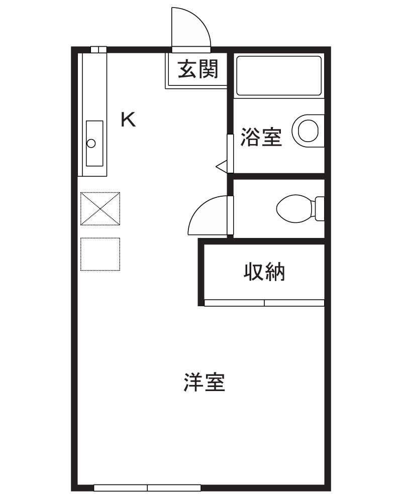 リベラルBの間取り