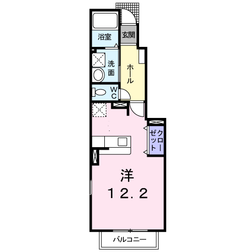 ガレーネーIVの間取り