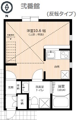 プリマメッツァ弐番館の間取り