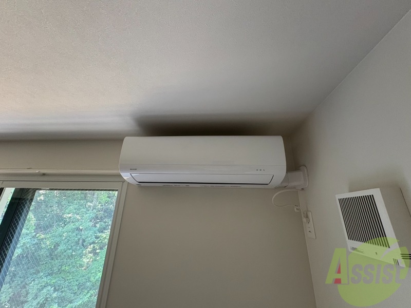 その他設備　エアコンがありますので夏でも快適に過ごせます！