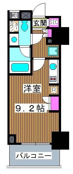 パークアクシス赤塚の間取り
