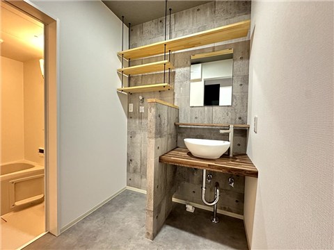 洗面設備　洗面脱衣室