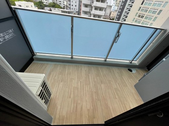 バルコニー　※別部屋の写真です