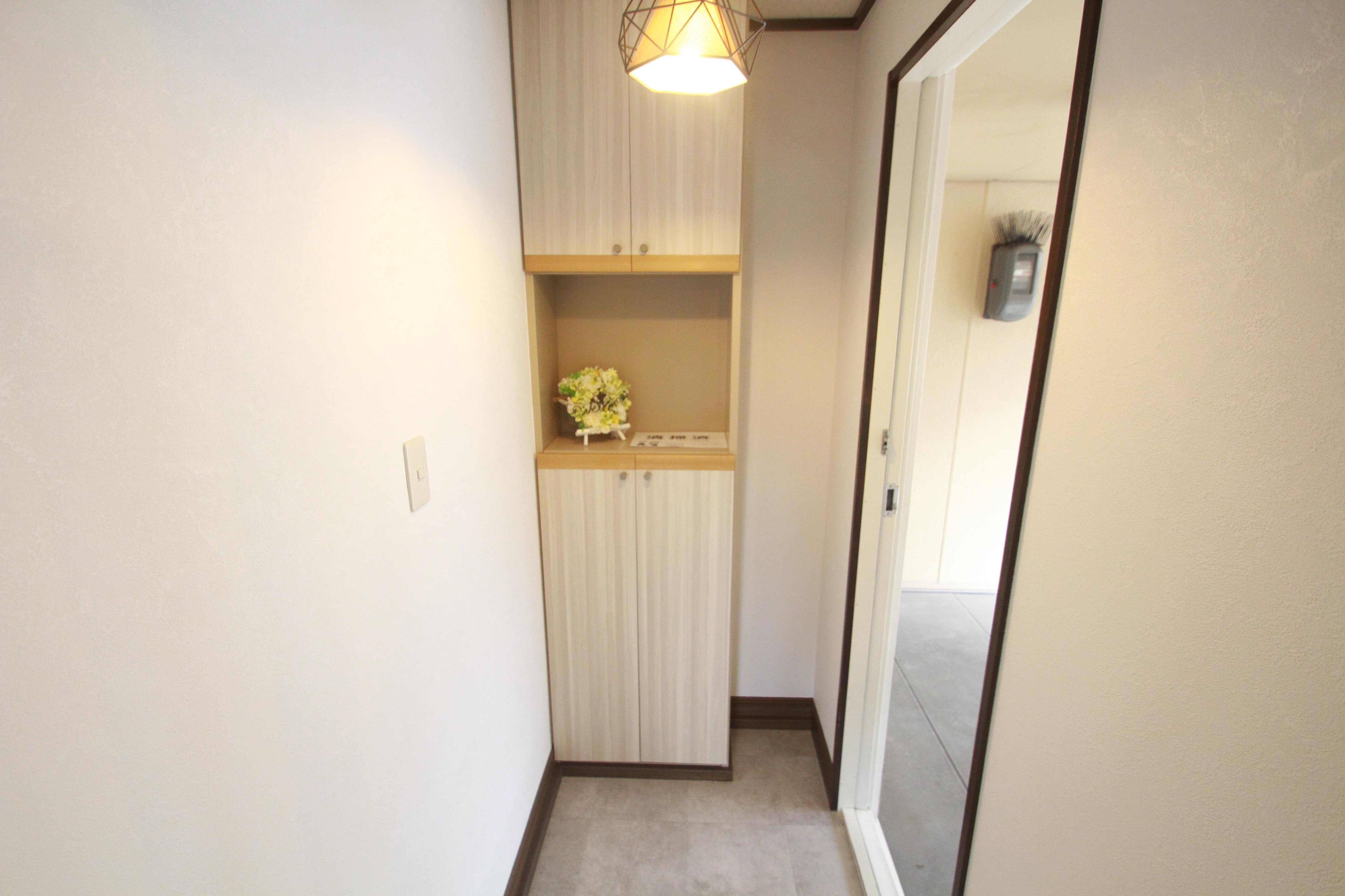 玄関　玄関もおしゃれな雰囲気に！