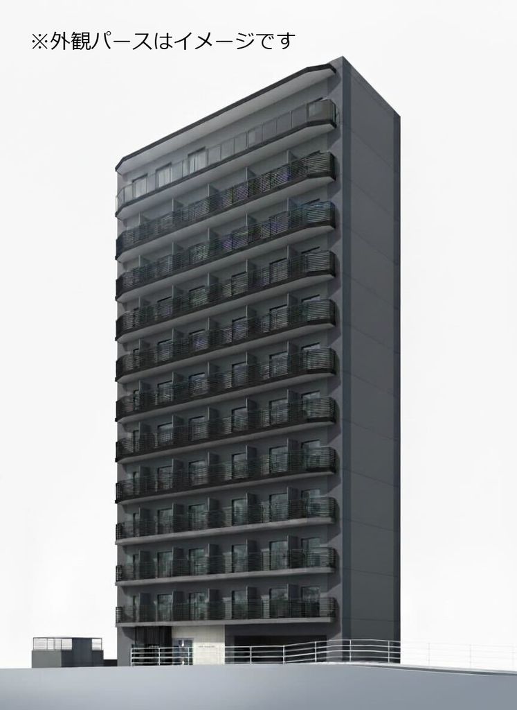 建物外観　※外観パースはイメージです