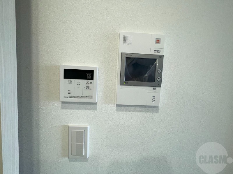 セキュリティ　安心のモニター付きインターフォン