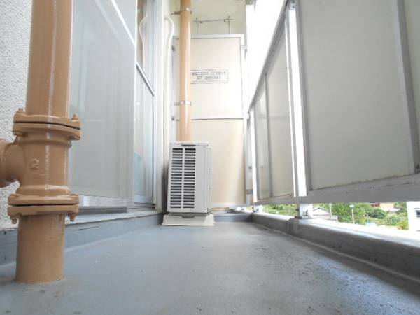 バルコニー　ビレッジハウスの同一物件・同一タイプの間取りの写真です