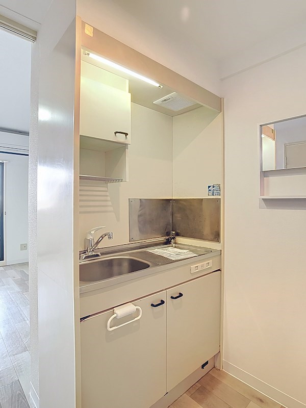 キッチン　208号室の写真です
