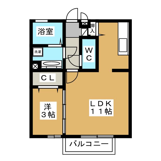 1LDK Apartment in Nagano, Nagano — photo 2 of 3