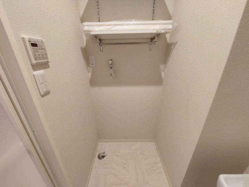 洗面設備　洗濯機置場