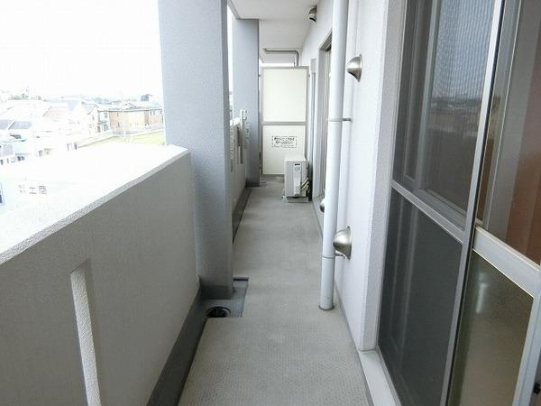 バルコニー　日当たり良好！