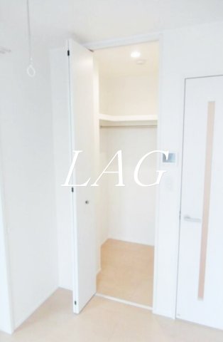 収納　ウォークインクローゼットです。