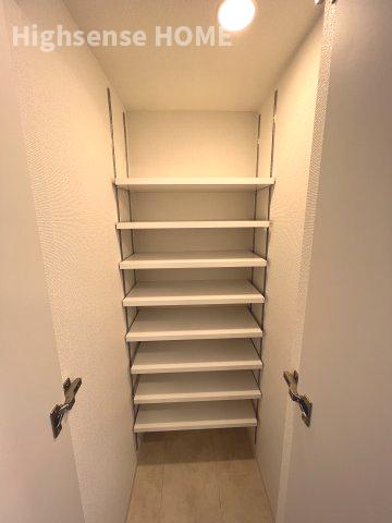 収納　ちょっとした収納スペースも充実しています