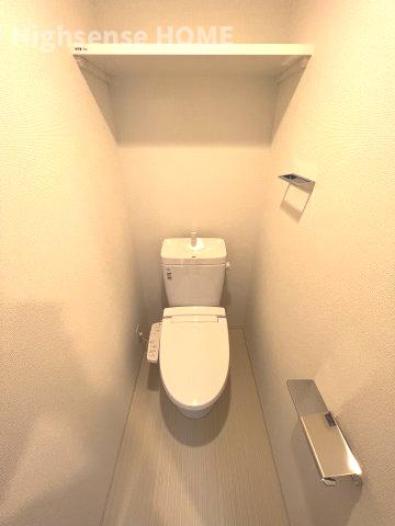 トイレ　トイレもきれいです