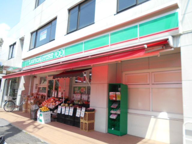 コンビニ　ローソンストア100中葛西店（コンビニ）まで296m