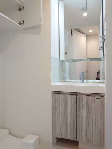 洗面設備　アジールコート新高円寺　別号室写真