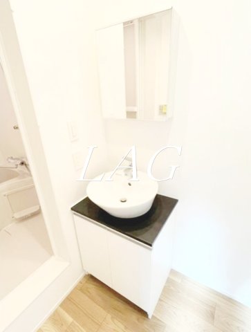 洗面設備　洗面台です。