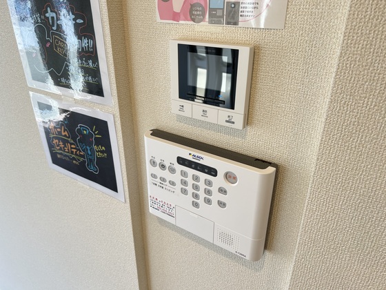 セキュリティ　※別部屋の写真です