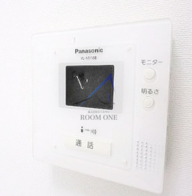 セキュリティ　モニター付きインターホンです。