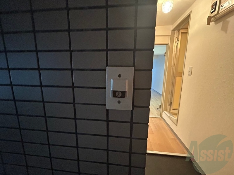 セキュリティ　来客時にはこちらのチャイムが鳴りますよ。