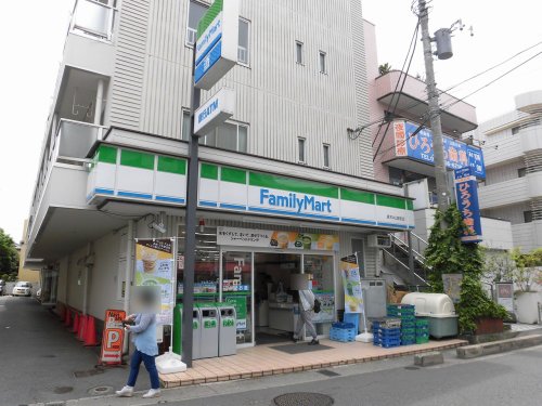 コンビニ　ファミリーマート 原木中山駅前店（コンビニ）まで507m