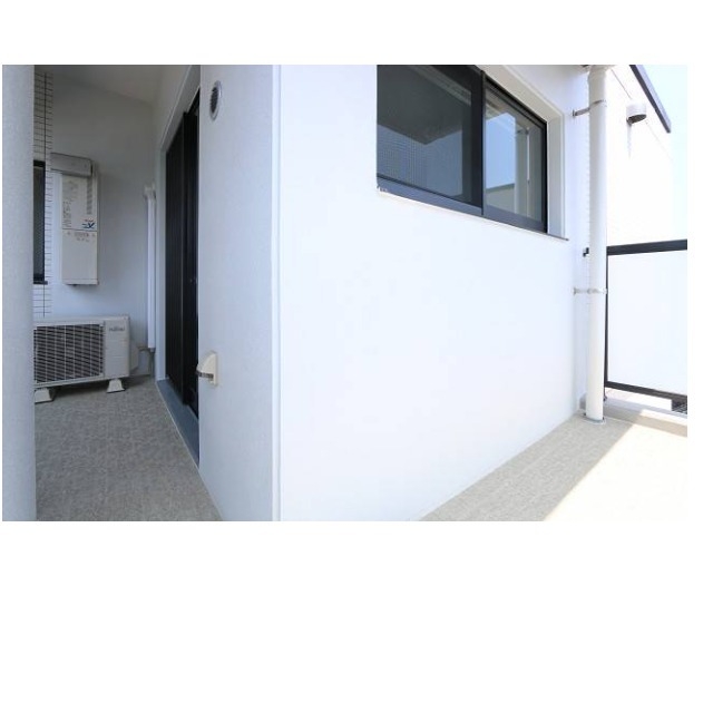 バルコニー　角部屋の特権、Ｌ字バルコニーです