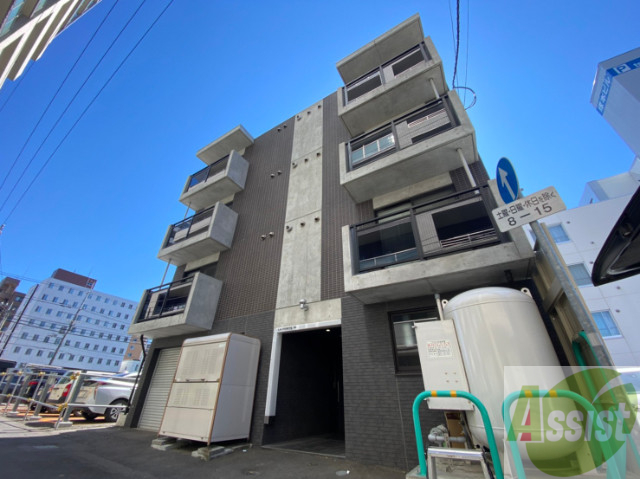 建物外観　札幌市中央区北７条西「Ｌａ　Ｆｏｒｔｅ桑園」