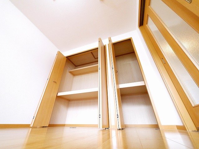 収納　収納があります