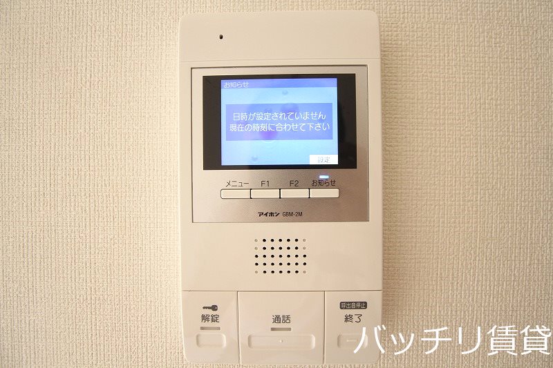 セキュリティ　画像は別号室タイプの為、現状を優先致します。