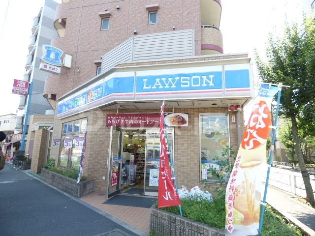 コンビニ　ローソン文花三丁目店（コンビニ）まで500m