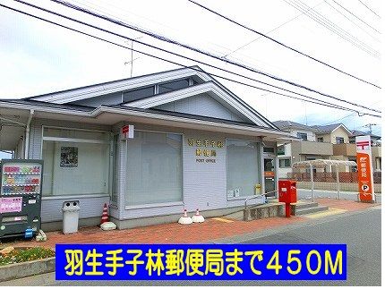 郵便局　羽生手子林郵便局（郵便局）まで450m
