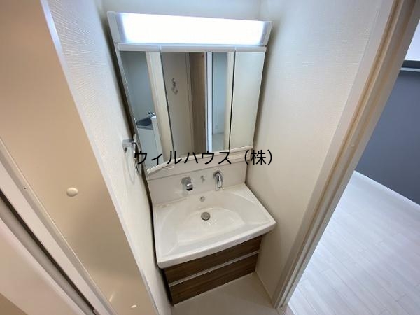 洗面設備　独立洗面台！