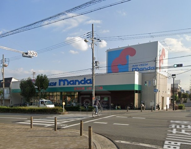スーパー　万代　今川店（スーパー）まで348m