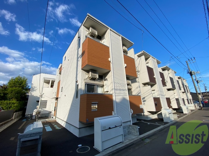 建物外観　仙台市宮城野区新田１丁目　「ハーモニーテラス新田６」